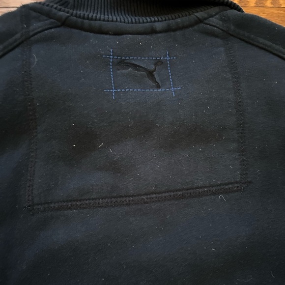 Puma Men’s Black Zipper Sweat Jacket - Size M - Picture 10 of 10